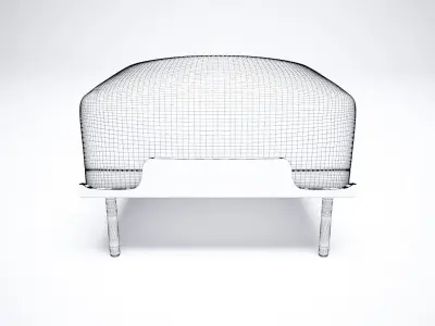 Ottoman - High Quality Furniture 3D model