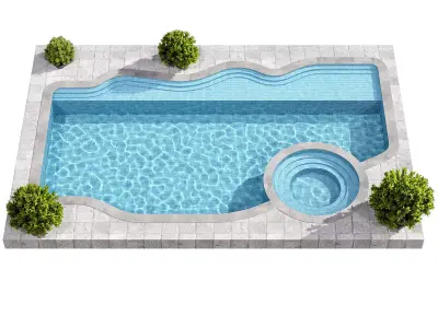 POOL NO125 A 3D model