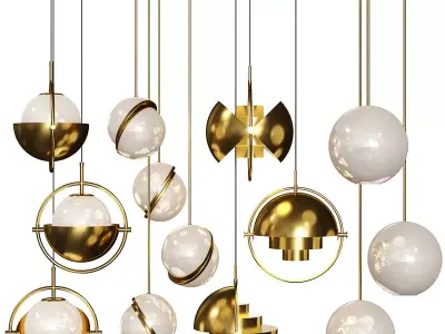 Pendant set 006 3D model