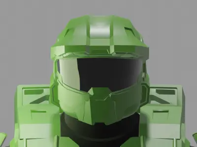 HALO Masterchief 3D Model 3D model