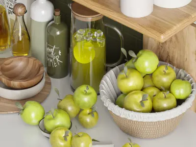 kitchen accessories011 3D model