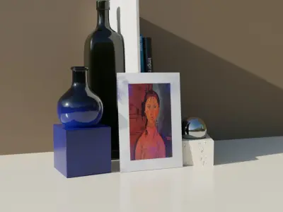 Hdri - Trail Trees And Mountains Texture