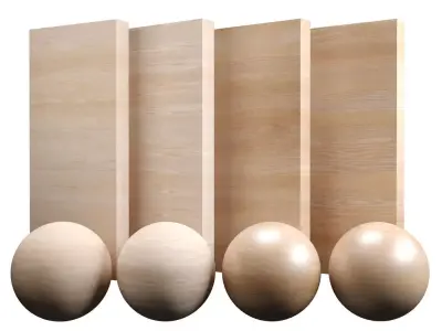 Fine Ash Wood Varnished Texture PBR Vray Corona Blender Texture