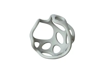 SciFi Cube Object No 37451 Low Poly Shape Texture