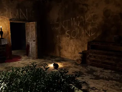 Post-Apocalyptic Hideout Weapons Pack High Poly Render Scene 3D model