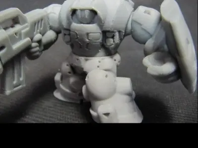 CHIBI-TECH SD - GECKO CORE  3D print model