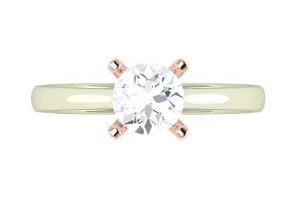 Women Ring  Render 3dm STL OBJ FBX Details 3D print model 246
