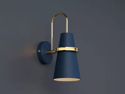 Gibert Modern Wall Light 3D model