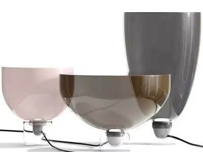 Brokis Light Line LED Glass Table Lamp 3D model