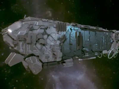 SPACESHIPS BUNDLE 01 3D model