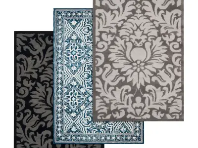 Rug Set 2187 3D model