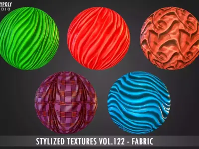 Fabric Vol 122 - Stylized Textures Texture