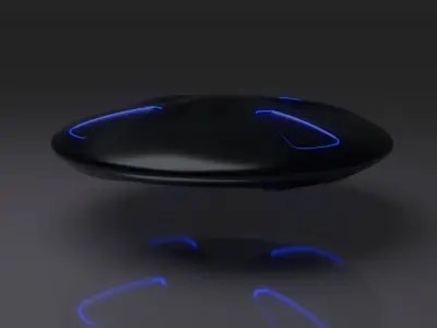Advanced Stealth UFO  3D model