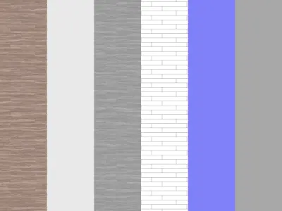 Parquet - Laminate - Wooden floor 3D model 18