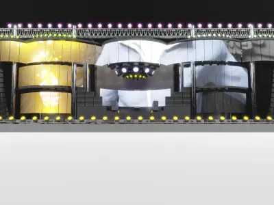 Concert Stage 2 3D model