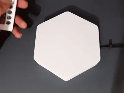 Hexagonal light 3D print model