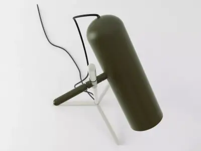 Wander lamp with base 3D model