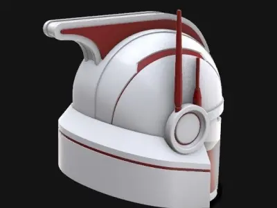 Custom Mandalorian Helmet 3D print model