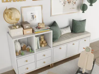 Childroom Decor-04 3D model