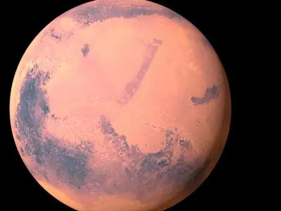 Mars 3D Model from nasa 3D model