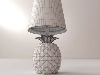Pineapple Lamp 3D model