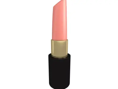 Lipstick v1 013 Low-poly 3D model