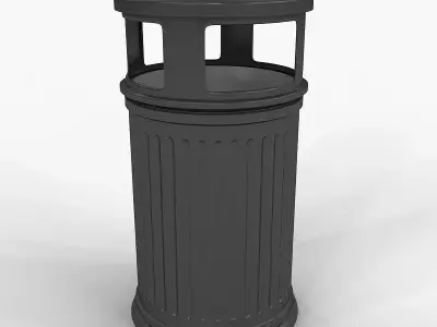Trash Bin Exterior 3D model