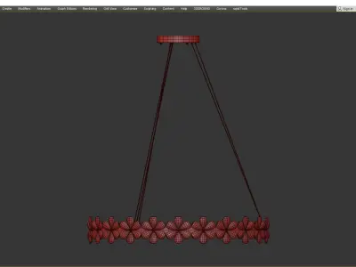 APPOINT CRYSTAL FLOWER Low-poly 3D model