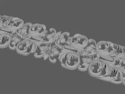 dekor ornament 3D model 189
