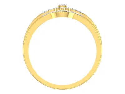 Solitaire Engagement Wedding Ring 3dm STL OBJ FBX Render Details 3D print model order