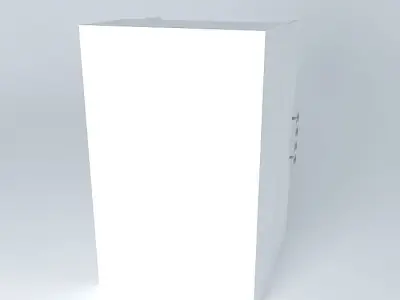 Cabinet open Free 3D model