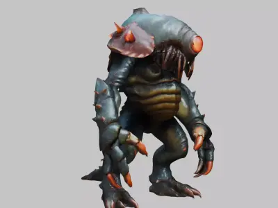  Low-Poly 3D Model Low-poly 3D model