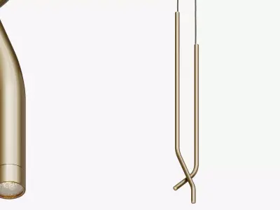 Led pendant lamp tony 3D model