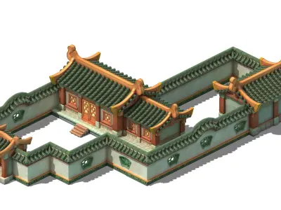 Ancient Architecture 3D model