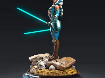 Asoka Star 2 3D print model