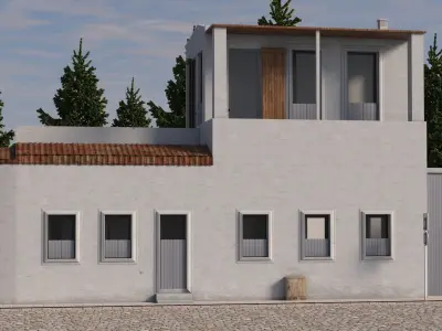 VILLA HOUSE ST1 3D model