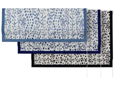 Roman Curtains 160 Kravet Les Touches Emb 3D model
