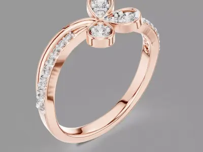  Light Diamond Ring  3D print model