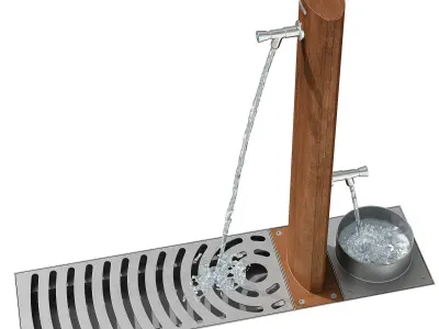 Drinking fountain Fuente from Artformurban 3D model