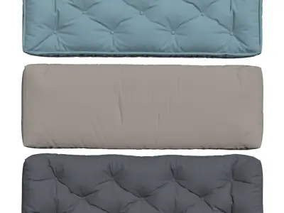 Seat Pillows Set 1  3D model