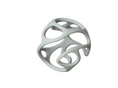 SciFi Cube Object No 39642 Low Poly Shape Texture