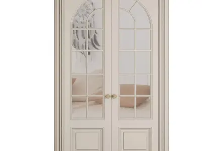 Entrance door set255 3D model