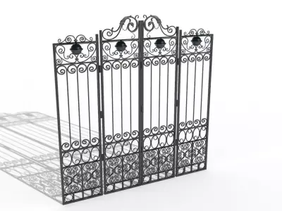 Metal Gate 3D model
