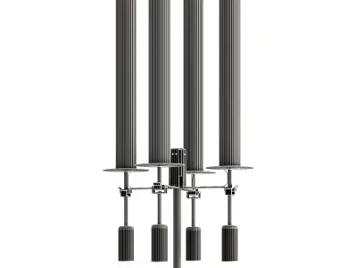 RH Fontanelle Floor Lamp 3D model