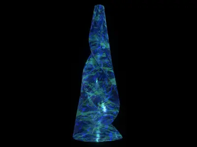 Mystic Crystal Tower 3D model