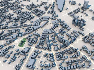 Sao Paulo Brazil 3D model