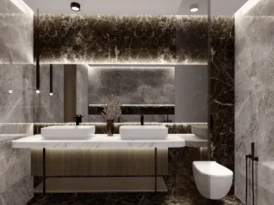 Modern bedroom sketchup design 3D model