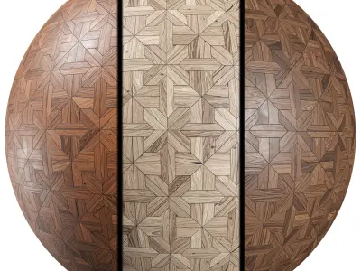 Floor Wood PBR Material Texture