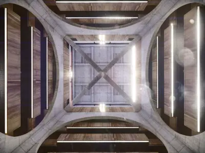 EXETER LIBRARY Louis Kahn 3d Lumion 11 3D model