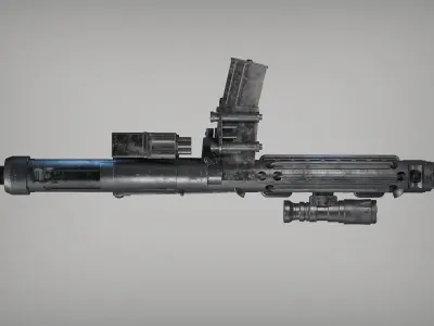E-11 BLASTER FROM ROGUE ONE 1 to 1 Scale 3D print model